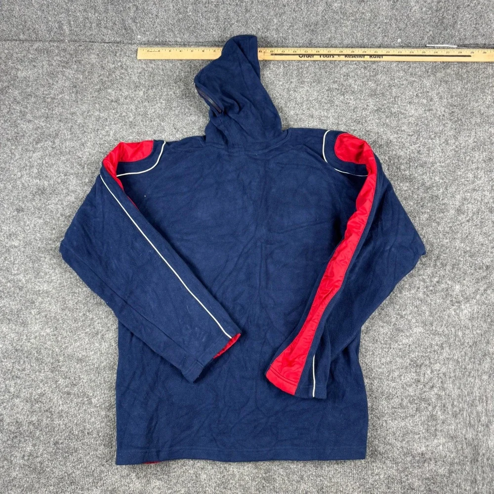 Nike Hoodie Youth Size L Navy Blue NBA Team Fleece Quarter Zip Pullover Athletic